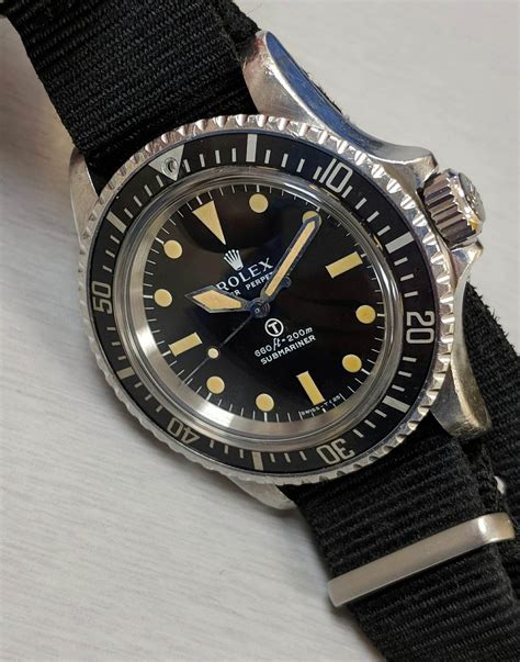 rolex submariner milsub tritium dial|rolex milsub for sale.